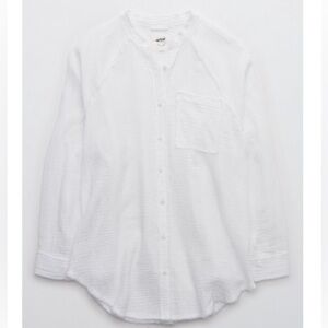 Aerie Pool to Party Cover Up Shirt